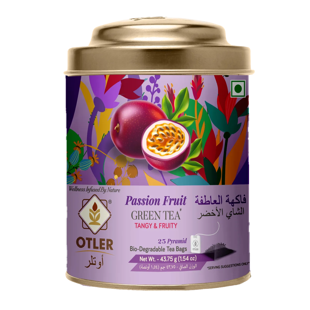 Passion Fruit 25 Tea Bags